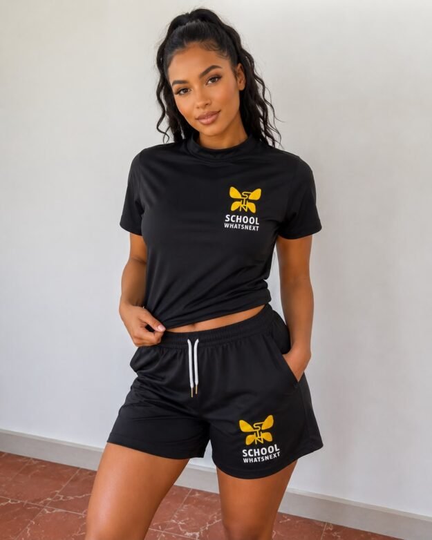 T-shirt & korte broek ( set )